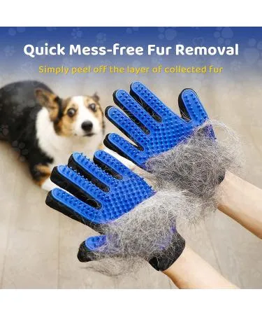 Delomo Pet Grooming Glove image 3