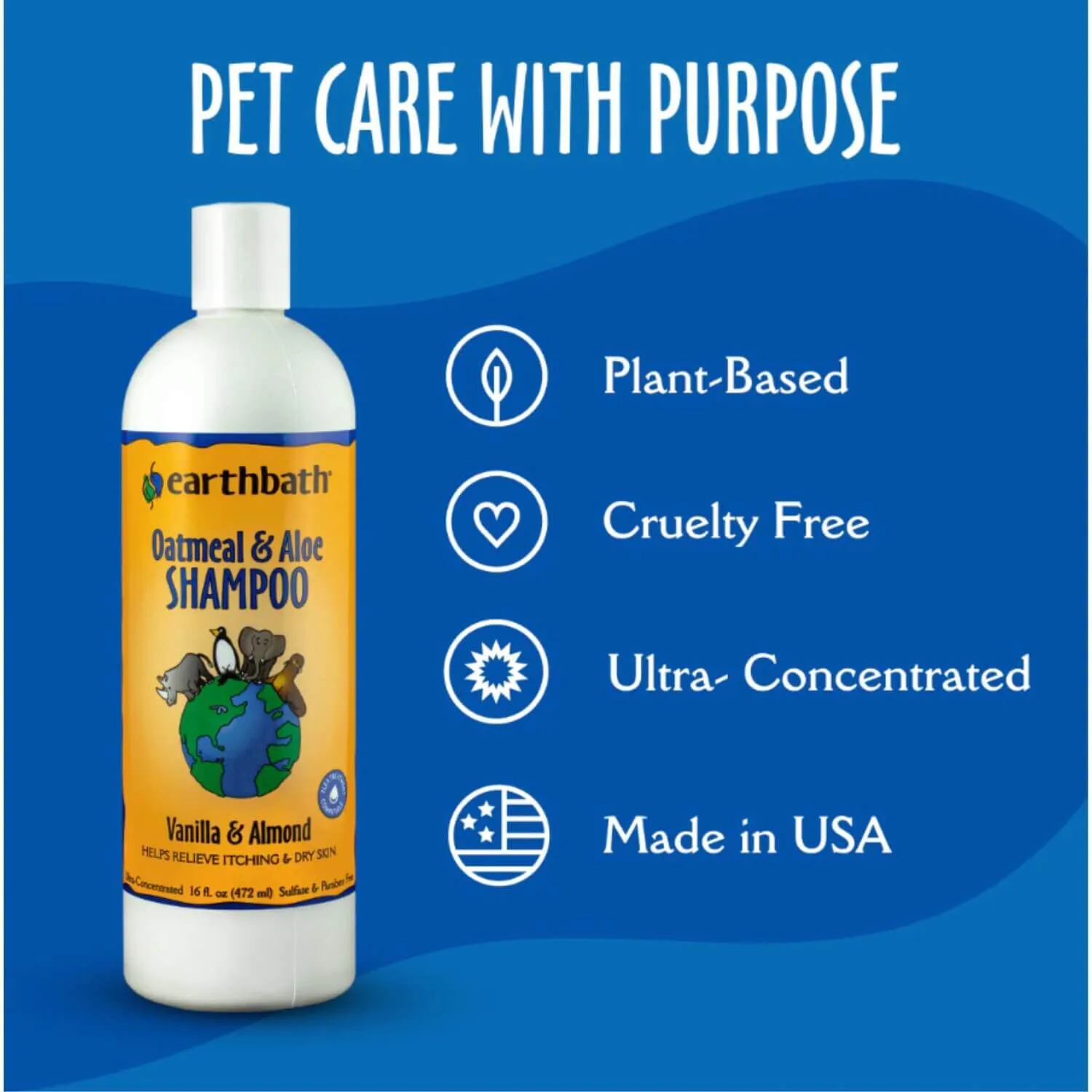 earthbath Oatmeal & Aloe Dog Shampoo image 2