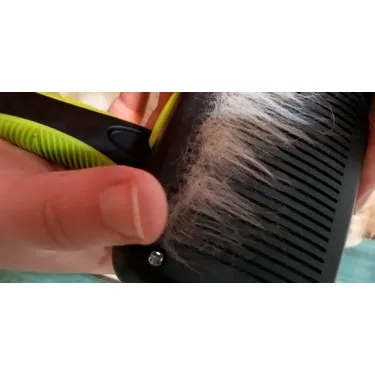 Pecute Self-Cleaning Slicker Brush image 2